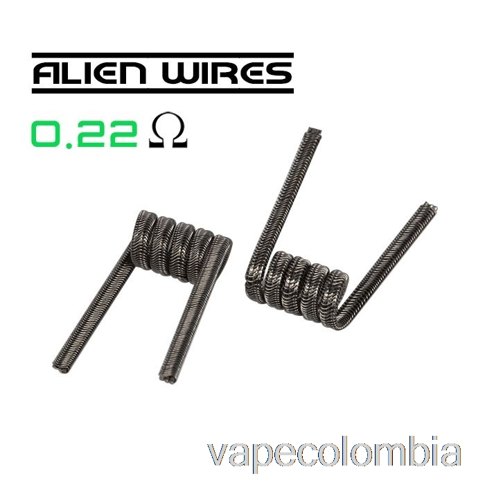 Vape Recargable Wotofo Comp Wire - Bobinas Preconstruidas 0.22ohm Alien - Paquete De 10
